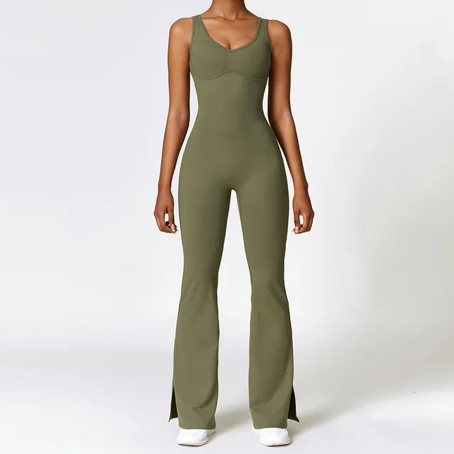 Flared Pants Jumpsuit