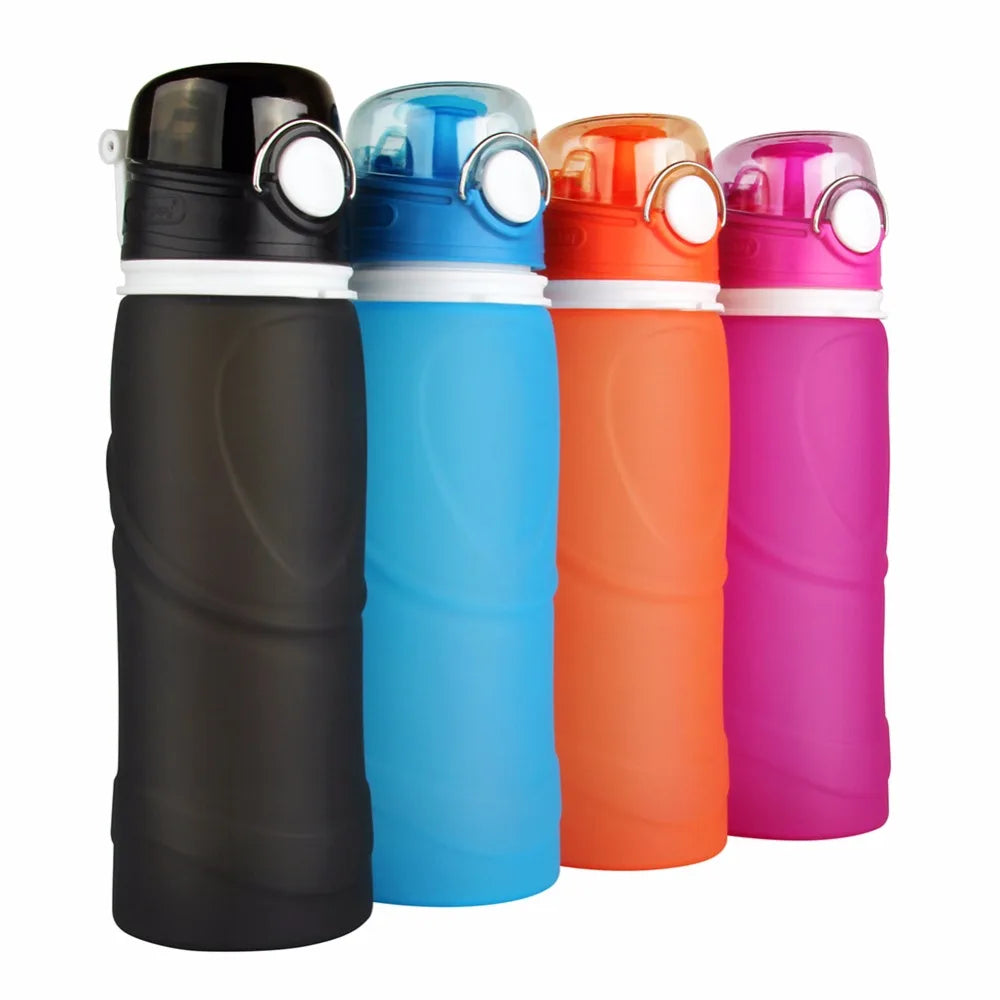 750ML Silicone Water Bottle