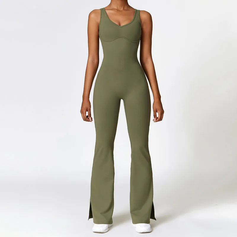 Flared Pants Jumpsuit
