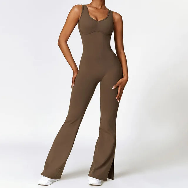 Flared Pants Jumpsuit