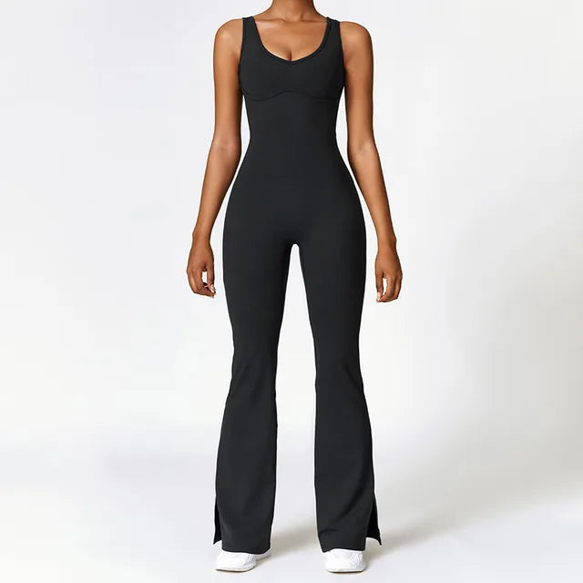 Flared Pants Jumpsuit
