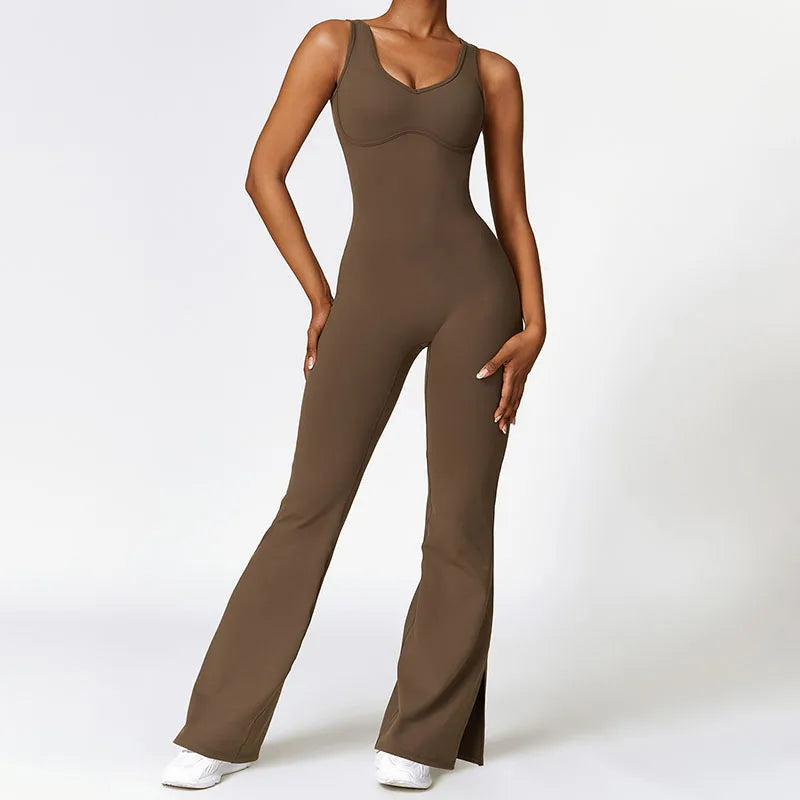 Flared Pants Jumpsuit