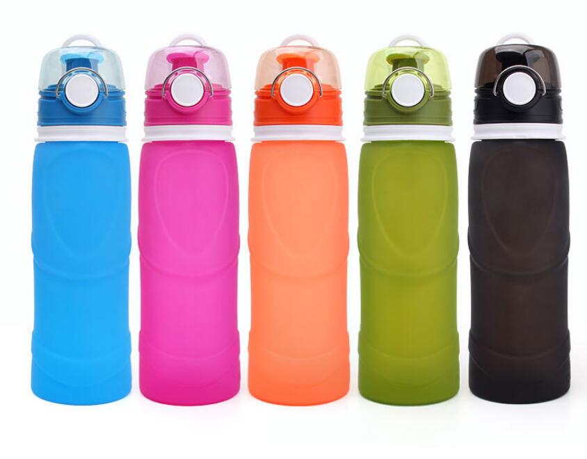 750ML Silicone Water Bottle